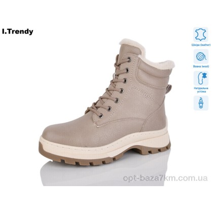 Ботинки женские "Trendy" DH3333-18, (р.р. 36-41), Китай, от 6 шт. Ботинки женские "Trendy" DH3333-18, (р.р. 36-41), Китай, от 6 шт.
