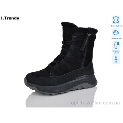 Черевики жіночі "Trendy" DH3700-11A, (р.р. 36-41), Китай, від 6 шт. Черевики жіночі "Trendy" DH3700-11A, (р.р. 36-41), Китай, від 6 шт.