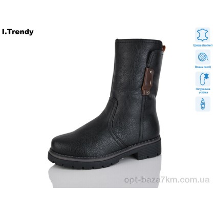 Ботинки женские "Trendy" DH2980-1, (р.р. 36-41), Китай, от 6 шт. Ботинки женские "Trendy" DH2980-1, (р.р. 36-41), Китай, от 6 шт.