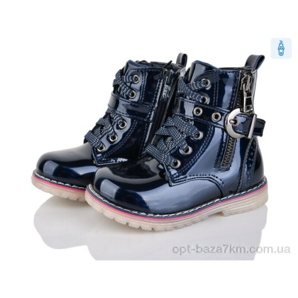 Ботинки детские "Victoria" YZ1710 blue, (р.р. 23-28), Китай, от 8 шт. Ботинки детские "Victoria" YZ1710 blue, (р.р. 23-28), Китай, от 8 шт.