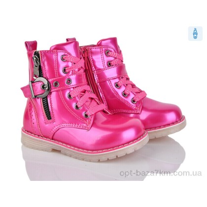 Ботинки детские "Victoria" YZ1710 pink, (р.р. 23-28), Китай, от 8 шт. Ботинки детские "Victoria" YZ1710 pink, (р.р. 23-28), Китай, от 8 шт.
