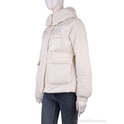 Куртка жіноча "Obuvok" B026 (11960) milky, (р.р. M-2XL), Китай, від 4 шт. Куртка жіноча "Obuvok" B026 (11960) milky, (р.р. M-2XL), Китай, від 4 шт.