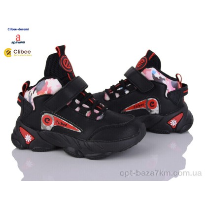 Кроссовки детские "Clibee-Doremi" EC79-1 black, (р.р. 26-31), Китай, от 6 шт. Кроссовки детские "Clibee-Doremi" EC79-1 black, (р.р. 26-31), Китай, от 6 шт.