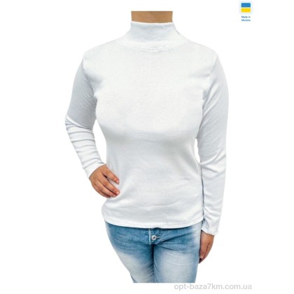 Гольфи жіночі "Riza" Гольф жіночий білий, (р.р. S-3XL), Україна, від 6 шт.