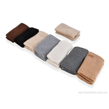 Мітенки жіночі "Королева" M28 (тедді) mix, (р.р. One size), Китай, від 12 шт.