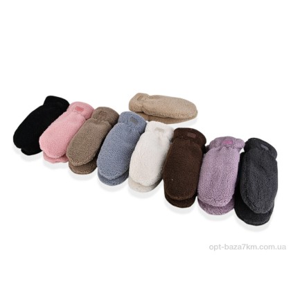Варежки женские "Королева" M3-108 (тедді) mix, (р.р. One size), Китай, от 12 шт. Варежки женские "Королева" M3-108 (тедді) mix, (р.р. One size), Китай, от 12 шт.