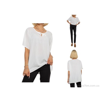 Футболка жіноча "Massmag" 207 white, (р.р. XL-4XL), Туреччина, від 4 шт. Футболка жіноча "Massmag" 207 white, (р.р. XL-4XL), Туреччина, від 4 шт.