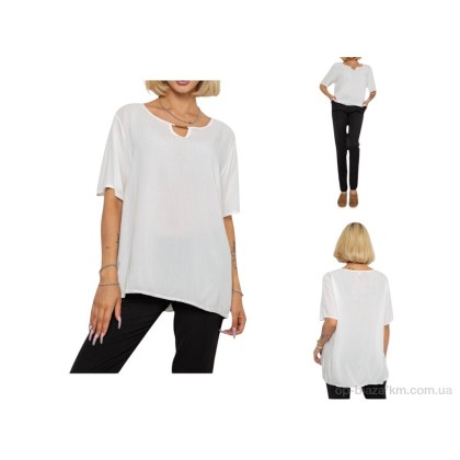 Футболка жіноча "Massmag" 208 white, (р.р. XL-4XL), Туреччина, від 4 шт. Футболка жіноча "Massmag" 208 white, (р.р. XL-4XL), Туреччина, від 4 шт.