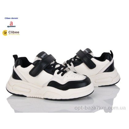Кроссовки детские "Clibee-Doremi" T1211P black-beige, (р.р. 31-36), Китай, от 6 шт. Кроссовки детские "Clibee-Doremi" T1211P black-beige, (р.р. 31-36), Китай, от 6 шт.