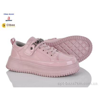 Кроссовки детские "Clibee-Doremi" T1230R pink, (р.р. 31-36), Китай, от 8 шт. Кроссовки детские "Clibee-Doremi" T1230R pink, (р.р. 31-36), Китай, от 8 шт.