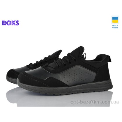 Кроссовки мужские "Roks" 4241 чорний, (р.р. 40-45), Украина, от 6 шт. Кроссовки мужские "Roks" 4241 чорний, (р.р. 40-45), Украина, от 6 шт.