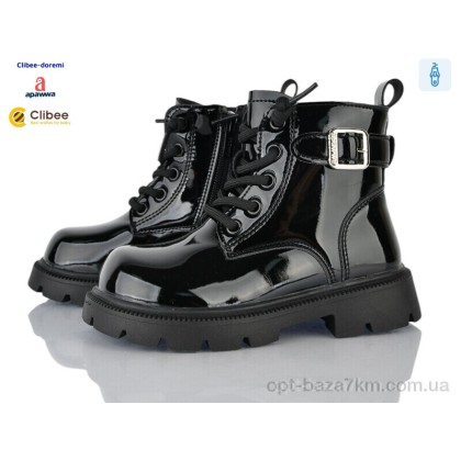 Черевики дитячі "Clibee-Doremi" N630 black, (р.р. 26-31), Китай, від 6 шт. Черевики дитячі "Clibee-Doremi" N630 black, (р.р. 26-31), Китай, від 6 шт.
