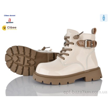 Черевики дитячі "Clibee-Doremi" N630 beige, (р.р. 26-31), Китай, від 6 шт. Черевики дитячі "Clibee-Doremi" N630 beige, (р.р. 26-31), Китай, від 6 шт.