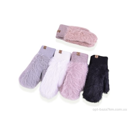 Рукавички жіночі "CAP" 7288-1 mix, (р.р. One size), Китай, від 12 шт. Рукавички жіночі "CAP" 7288-1 mix, (р.р. One size), Китай, від 12 шт.