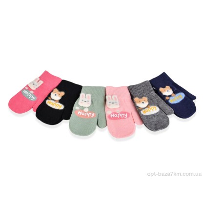 Рукавиці дитячі "PAIDI" 1004 mix, (р.р. One size), Китай, від 12 шт. Рукавиці дитячі "PAIDI" 1004 mix, (р.р. One size), Китай, від 12 шт.