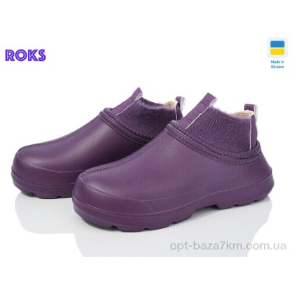 Галоши женские "Roks" Dago 7006 т.фіолетовий, (р.р. 37-41), Украина, от 8 шт.