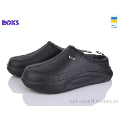 Галоши женские "Roks" 4101 чорний, (р.р. 37-41), Украина, от 8 шт.