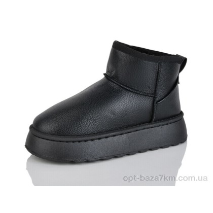 Угги женские "YiYi" D60 black, (р.р. 36-41), Китай, от 8 шт.