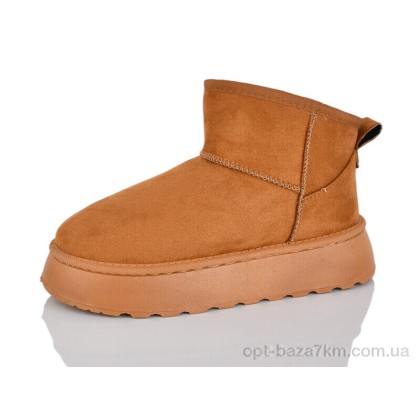 Угги женские "YiYi" D61 camel, (р.р. 36-41), Китай, от 8 шт.