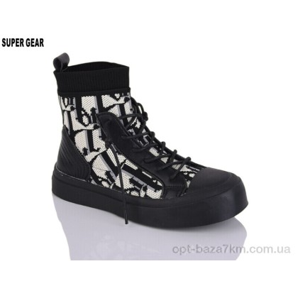 Ботинки детские "Super Gear" SG03A black, (р.р. 31-36), Китай, от 6 шт. Ботинки детские "Super Gear" SG03A black, (р.р. 31-36), Китай, от 6 шт.