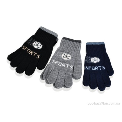 Рукавички дитячі "Королева" K12 mix, (р.р. One size), Китай, від 12 шт.