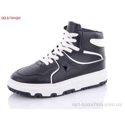 Кроссовки женские "QQ&Панда" BK72 black, (р.р. 36-41), Китай, от 8 шт. Кроссовки женские "QQ&Панда" BK72 black, (р.р. 36-41), Китай, от 8 шт.