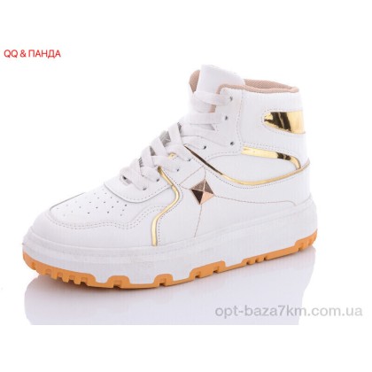 Кроссовки женские "QQ&Панда" BK72 white-beige, (р.р. 36-41), Китай, от 8 шт. Кроссовки женские "QQ&Панда" BK72 white-beige, (р.р. 36-41), Китай, от 8 шт.