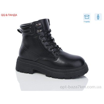 Ботинки женские "QQ&Панда" JP16-1 black, (р.р. 36-41), Китай, от 8 шт. Ботинки женские "QQ&Панда" JP16-1 black, (р.р. 36-41), Китай, от 8 шт.