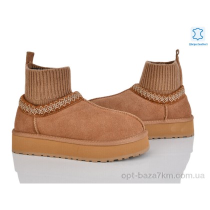Угги женские "Canoa" 6051 camel, (р.р. 36-41), Китай, от 6 шт.