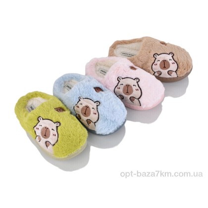 Тапки детские "BABYSHOP" 10356 mix, (р.р. 30-35), Китай, от 6 шт.