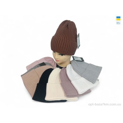 Шапка жіноча "Mabi" 0388 mix, (р.р. One size), Україна, від 5 шт.