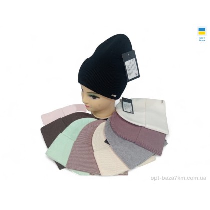 Шапка жіноча "Mabi" 0392 mix, (р.р. One size), Україна, від 5 шт.