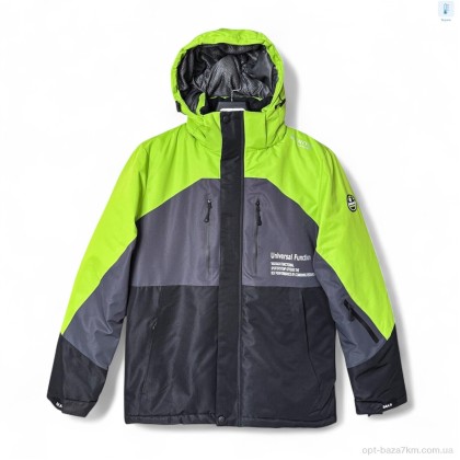 Куртка чоловіча "Audsa" S24007-65 green-grey-black, (р.р. M-3XL), Китай, від 5 шт.