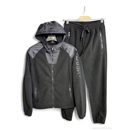 Спортивный костюм мужской "Audsa" A122 black, (р.р. M-3XL), Китай, от 5 шт. Спортивный костюм мужской "Audsa" A122 black, (р.р. M-3XL), Китай, от 5 шт.