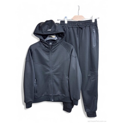 Спортивный костюм мужской "Audsa" AW23 black, (р.р. S-2XL), Китай, от 5 шт. Спортивный костюм мужской "Audsa" AW23 black, (р.р. S-2XL), Китай, от 5 шт.