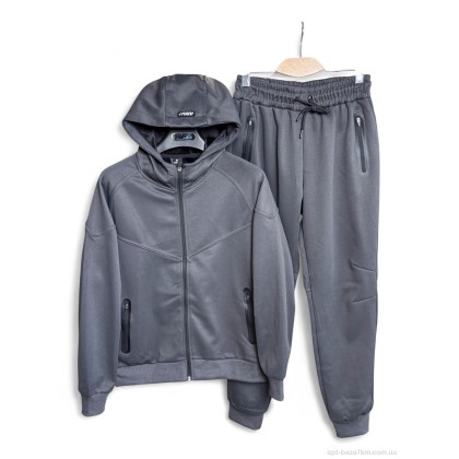 Спортивный костюм мужской "Audsa" AW23 grey, (р.р. S-2XL), Китай, от 5 шт. Спортивный костюм мужской "Audsa" AW23 grey, (р.р. S-2XL), Китай, от 5 шт.