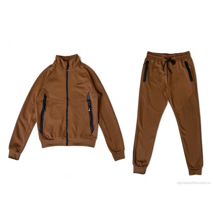 Спортивный костюм мужской "Audsa" A116 brown, (р.р. M-3XL), Китай, от 5 шт. Спортивный костюм мужской "Audsa" A116 brown, (р.р. M-3XL), Китай, от 5 шт.