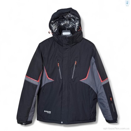 Куртка чоловіча "Audsa" S22098-6 black, (р.р. M-3XL), Китай, від 5 шт.