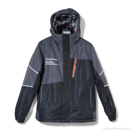 Куртка чоловіча "Audsa" S24009-6 black, (р.р. M-3XL), Китай, від 5 шт.