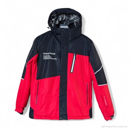 Куртка чоловіча "Audsa" S24009-1 red, (р.р. M-3XL), Китай, від 5 шт.