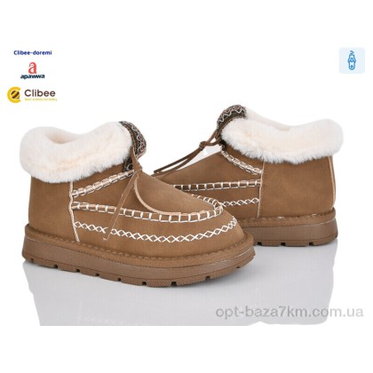 Ботинки детские "Clibee-Doremi" E2 brown-khaki, (р.р. 33-38), Китай, от 8 шт. Ботинки детские "Clibee-Doremi" E2 brown-khaki, (р.р. 33-38), Китай, от 8 шт.