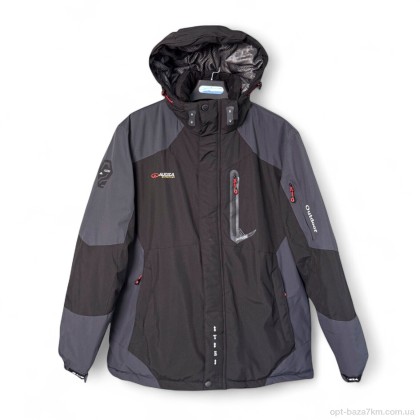 Куртка чоловіча "Audsa" VA25055-6 black, (р.р. 2XL-6XL), Китай, від 5 шт.
