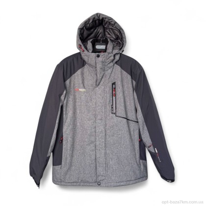 Куртка чоловіча "Audsa" VA25062-19 grey, (р.р. 2XL-6XL), Китай, від 5 шт.