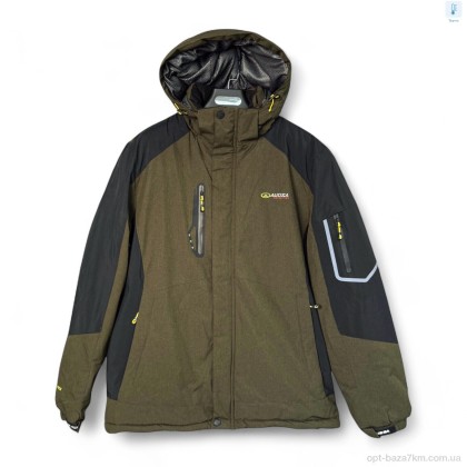Куртка чоловіча "Audsa" VA25061-11 khaki, (р.р. 2XL-6XL), Китай, від 5 шт.