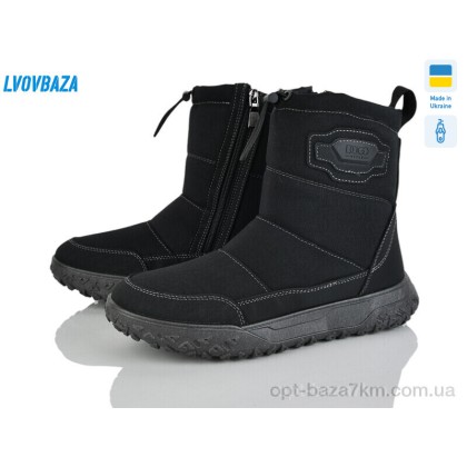 Дутики чоловічі "Lvovbaza" Dago М24-04 чорний, (р.р. 41-45), Україна, від 6 шт. Дутики чоловічі "Lvovbaza" Dago М24-04 чорний, (р.р. 41-45), Україна, від 6 шт.