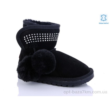 Дитячі уггі "Waldem" W1-103 black, (р.р. 28-32), Китай, від 8 шт. Дитячі уггі "Waldem" W1-103 black, (р.р. 28-32), Китай, від 8 шт.