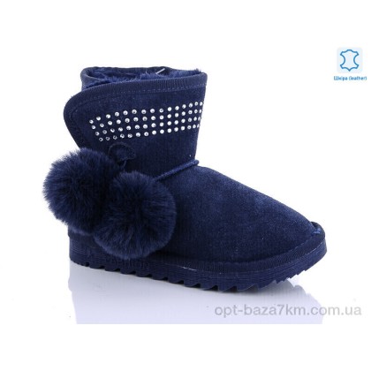 Дитячі уггі "Waldem" W1-103 blue, (р.р. 28-32), Китай, від 8 шт. Дитячі уггі "Waldem" W1-103 blue, (р.р. 28-32), Китай, від 8 шт.