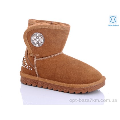 Дитячі уггі "Waldem" W1-102-2 coffe, (р.р. 33-37), Китай, від 8 шт. Дитячі уггі "Waldem" W1-102-2 coffe, (р.р. 33-37), Китай, від 8 шт.