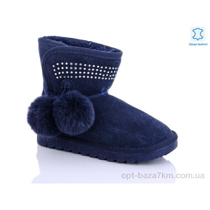 Дитячі уггі "Waldem" W1-103-2 blue, (р.р. 33-37), Китай, від 8 шт. Дитячі уггі "Waldem" W1-103-2 blue, (р.р. 33-37), Китай, від 8 шт.