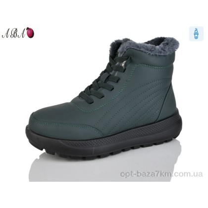 Черевики жіночі "Aba" 60966 green, (р.р. 37-42), Китай, від 8 шт.